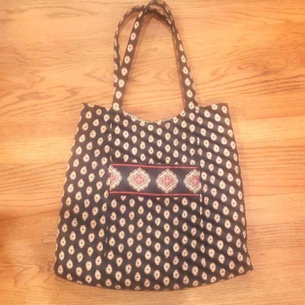 Vera Bradley Classic Black Tote